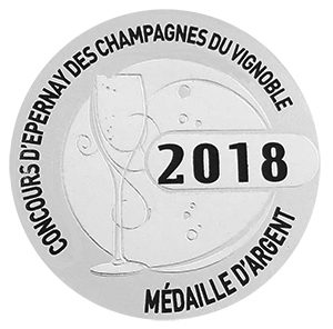 Médaille d'Argent Concours d'Epernay 2018